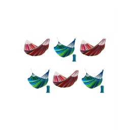 Combo Hamacas 1 plaza por 6 unidades