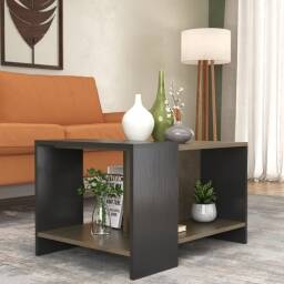 Mesa ratona dise�o Nogal/Negro