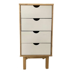 Cajonera 4 C Melgris Linea Nordica en Madera Maciza
