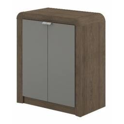 Armario c/estantes zurich/gris  DL-524