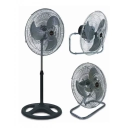 VENTILADOR 3 EN 1 - PIE, TURBO, PARED 45 CM 2 POR CAJA