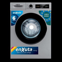 Lavarropa Automtico Carga Frontal 6 kg - Silver - Turqua