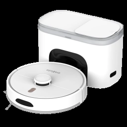 Aspiradora Robot y Trapeadora 2 en 1 Smart con Navegacin Laser color Blanco con Recolector de 2 Lts