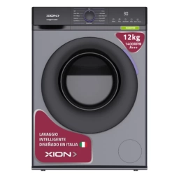 LAVARROPAS XION CFRONTAL - 12 KGS INVERTER  PLATEADO