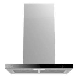 CAMPANA EXTRACTORA TIPO T ACERO INOX 60 CM XION