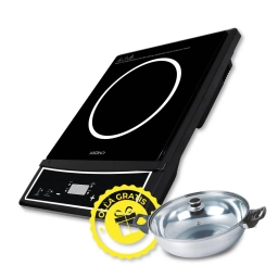 ANAFE A INDUCCIN PORTTIL 4 FUNCIONES 1 HORNALLA CON OLLA DE REGALO