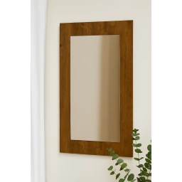 Espejo Decorativo con Marco de Madera