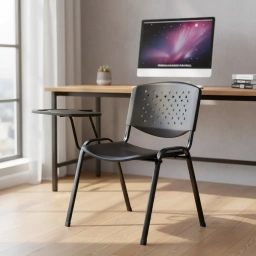Silla con mesa rebatible