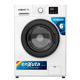 Lavarropa Automtico Carga Frontal 6 kg - Blanco - China